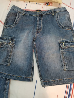 Jeans Bermuda XXL like new, blue