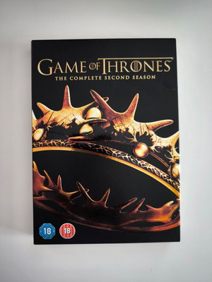 Game of Thrones Пълен втори сезон DVD комплект като ново