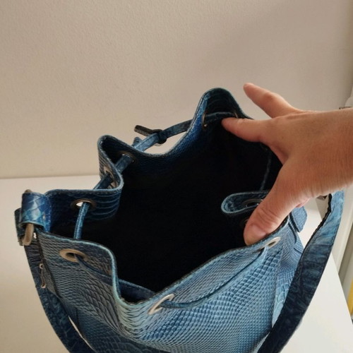 Sarif women's bag like new, size 30x33x16, blue