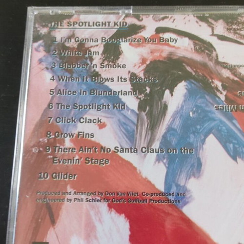 Captain Beefheart And The Magic Band Clear Spot CD like new, rock
