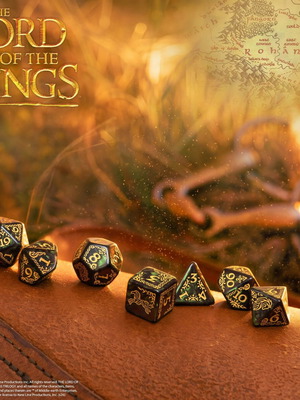 The Lord of the Rings Rohan Dice Set by Q WORKSHOP