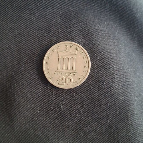 Coin 20 drachmas 1978 like new