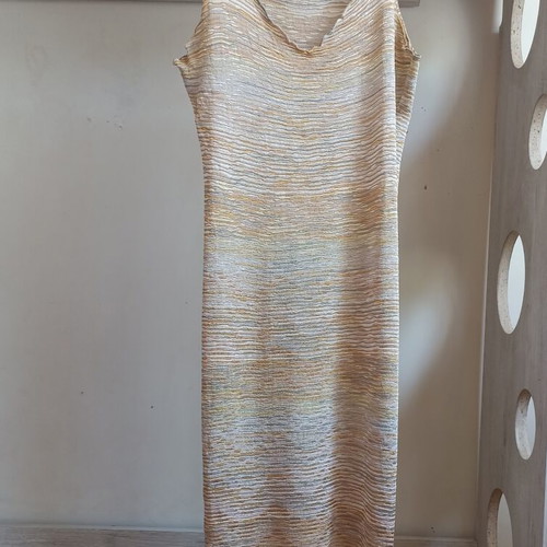 Missoni dress like new, fine multicolor viscose knit, size S