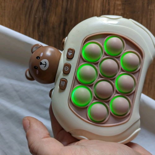 Pop Up Bear Anti Stress Game Toy with Sounds like new