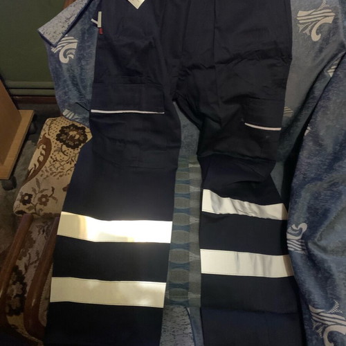 Work pants new with elastic waist
