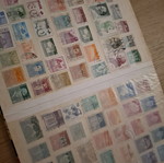 Stamp collection used from Germany