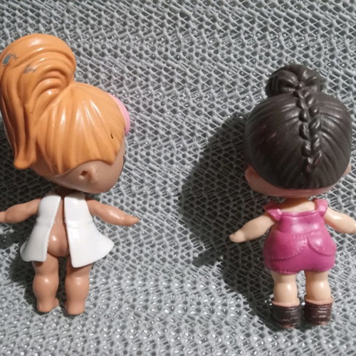 LOL doll set used, two dolls