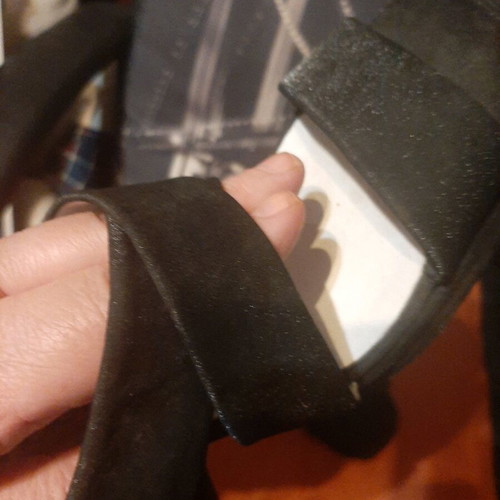 Insieme black sandals like new, high heels, size 39
