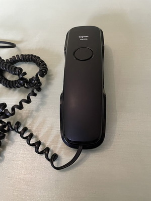 Gigaset DA210 corded phone used, black