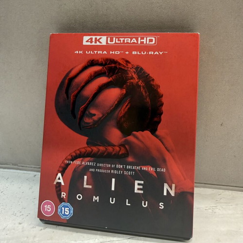 Alien Romulus 4K Blu-Ray like new with English subtitles