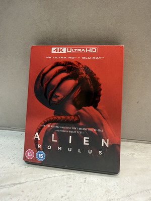 Alien Romulus 4K Blu-Ray like new with English subtitles