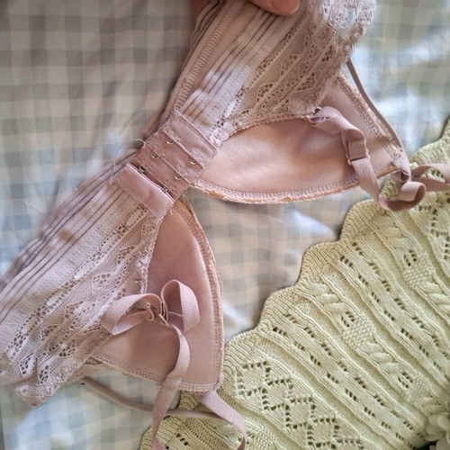 Bralet bra pink used, small