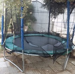 Trampoline used, large 3 meters