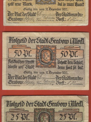 GRABOW 1922 Geldscheißer Motif συλλογή μεταχειρισμένη