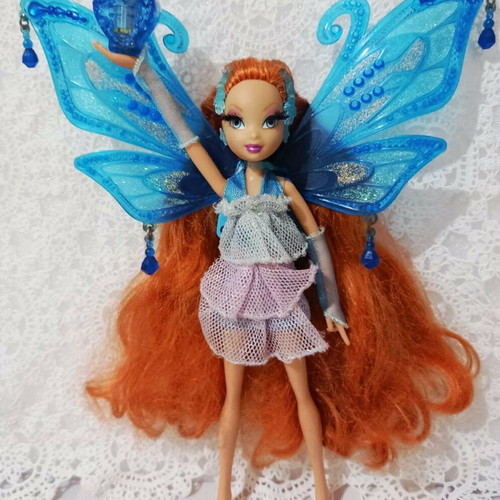 Winx Club Pixie Flight Bloom doll Mattel 2007 like new, vintage collectible