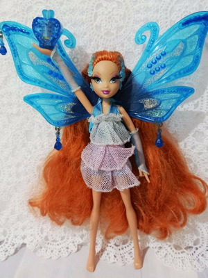Winx Club Pixie Flight Bloom doll Mattel 2007 like new, vintage collectible