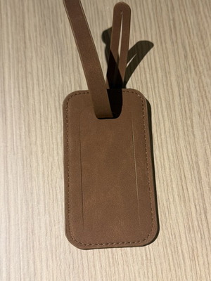 UGG ετικέτα αποσκευών σε καφέ