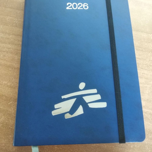 2026 Diary new with elastic band and pen holder