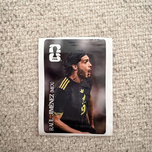 Raúl Jiménez Coca-Cola FIFA World Cup 2026 sticker new