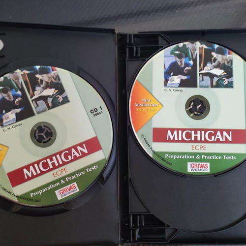 Michigan ECPE CD set like new, 5 discs, exam listening material