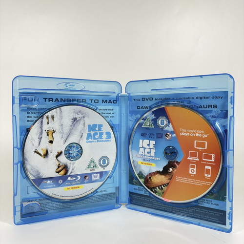 Ice Age 3 Dawn of the Dinosaurs Blu-Ray like new with English subtitles