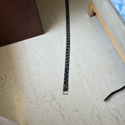 Belt black, size 110, like new