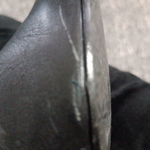Boxer black leather boots like new size 38 with 7cm heel