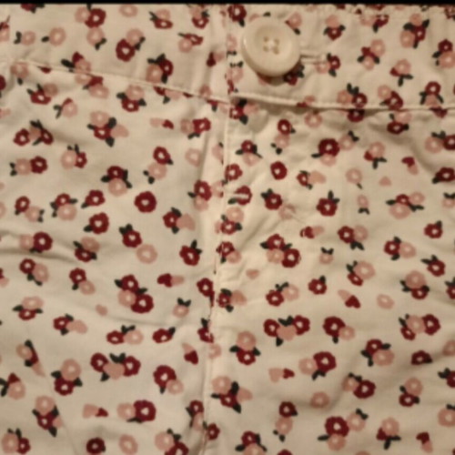 Benetton Floral Summer Baby Shorts like new, 9-12 months