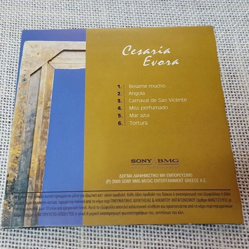 Cesaria Evora CD used, Latin