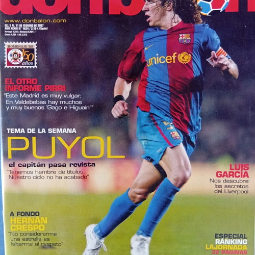 Don Balon Magazine issue 5-11/2/2007 like new with Real Sociedad poster