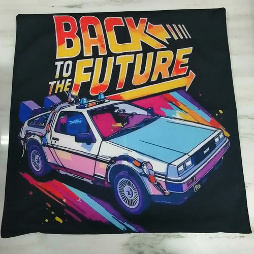 Back to the Future decorative pillowcase 45x45 cm new