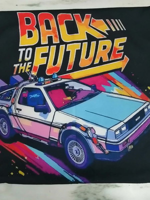 Back to the Future decorative pillowcase 45x45 cm new