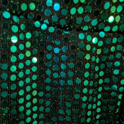 Shiny pants new with elastic waist, green