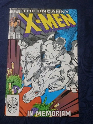 Uncanny X-Men #228 used Marvel comic 1988