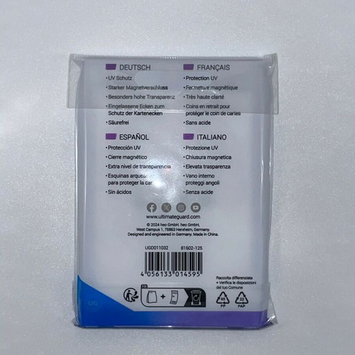 Ultimate Guard magnetic card case 35pt new