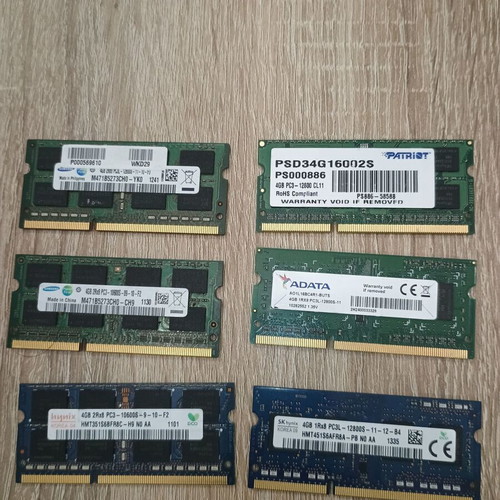DDR3 4GB laptop RAM pack 2 pcs Samsung like new