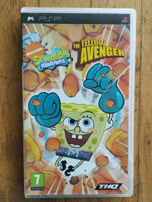 PSP The Yellow Avenger SpongeBob μεταχειρισμένο, Μπομπ Σφουγγαράκης