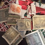 Old banknotes used from Greece