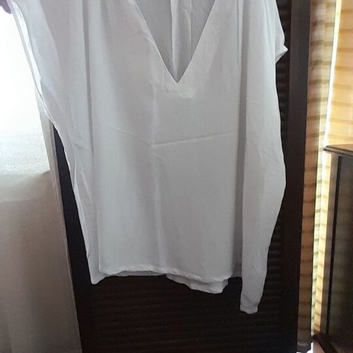 Acne Studios women's white viscose shirt like new, XL