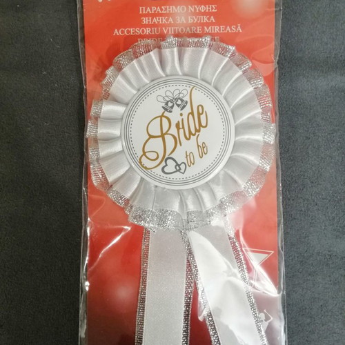 Bachelor badge new, bride medal