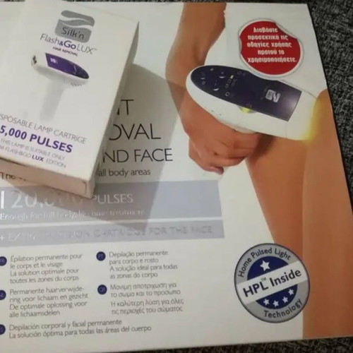 Silk’n Flash&Go Luxx Hair Removal Device new, 120000 pulses