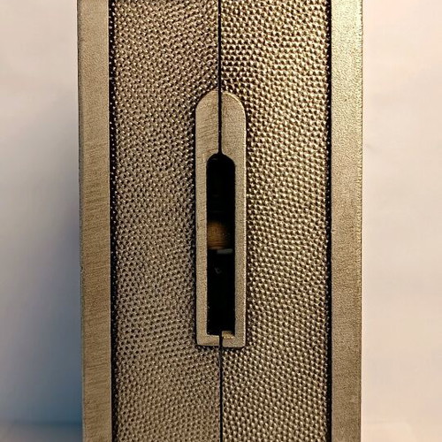Vintage Russian Soviet Union USSR Valdai Bells Bronze cigarette case used