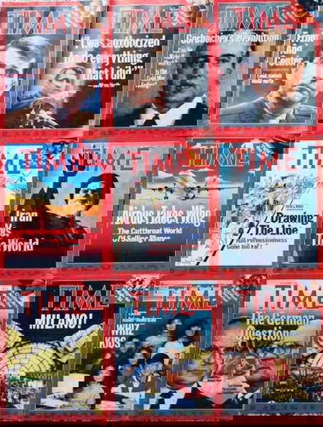 Περιοδικό Time 1987-1988 (42 τεύχη)