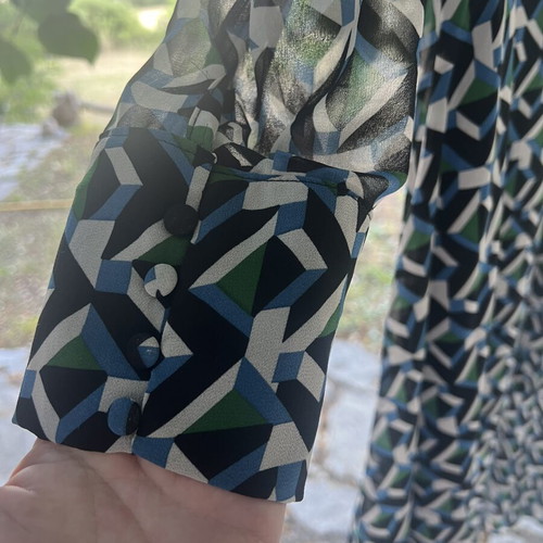 Attrativo Midi Dress Large, like new, colorful, transparent
