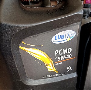 Lublan pcmo 15w40 5ltr made in Italy
