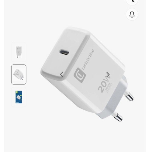 Charger without cable with USB-C port 20W new