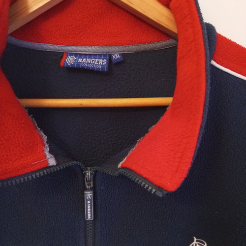 Glasgow Rangers football fleece 2005 used, size 2XL