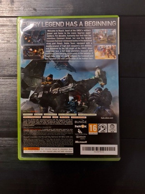 Halo Reach Xbox 360 παιχνίδι μεταχειρισμένο, action