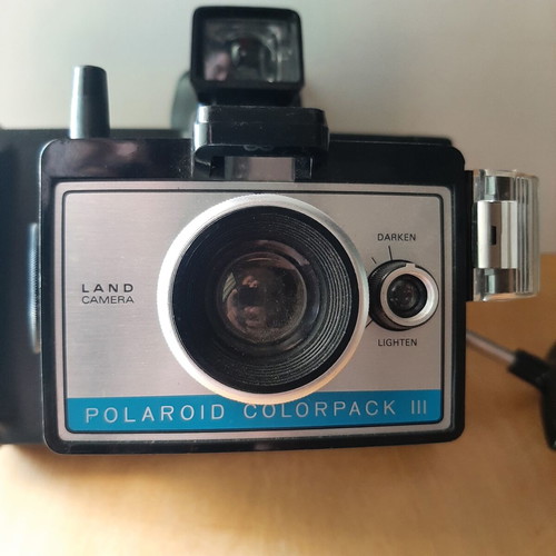 Polaroid Colorpack III Land Camera used, 1970s vintage