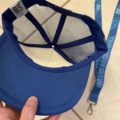 Hellas Basketball Official Set with Cap and Lanyard, New